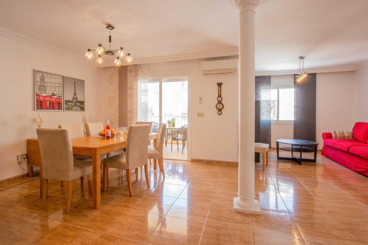 Apto Cerca De La Playa Torrecilla En Nerja, En Almirante Carranza 17 Apartment Luaran gambar